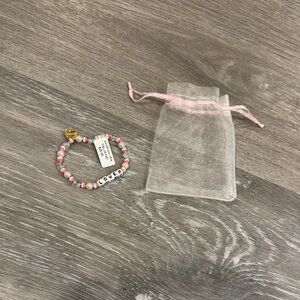 🆕 “Lover” Little Words Project stretch bracelet